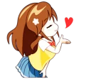 🙋 emoji کاری از دنیای استیکر @girlsticker Telegram sticker 14 of 38