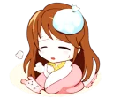 🙋 emoji کاری از دنیای استیکر @girlsticker Telegram sticker 10 of 38