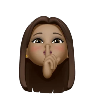 🤫 emoji bambino Telegram sticker 21 of 34