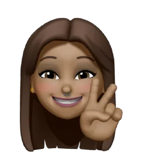✌️ emoji bambino Telegram sticker 16 of 34