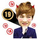 😏 emoji bts kakaotalk by fahyung Telegram sticker 13 of 19