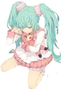 😢 emoji vocaloid Telegram sticker 18 of 117