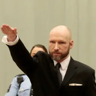 Sticker from Justicar Breivik