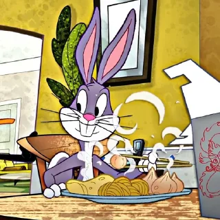 🐇 emoji ♧︎︎︎𖠌ᗷᑌᘜՏ ᗷᑌᑎᑎY𖠌♧︎︎︎ @George_Washington_Bunny Telegram sticker 18 of 80