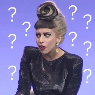 ❓ emoji леди срага Telegram sticker 24 of 120