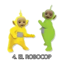 Sticker from Teletubbies