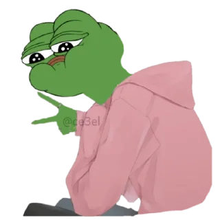 🐸 emoji 𝗣𝗲𝗽𝗲 𝟏𝟕 @pepe_anubis Telegram sticker 13 of 35