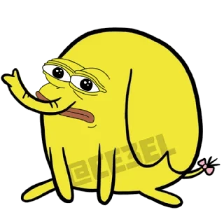 🐸 emoji Pepe 22🐸 @pepe_anubis @anubis_tim Telegram sticker 22 of 120
