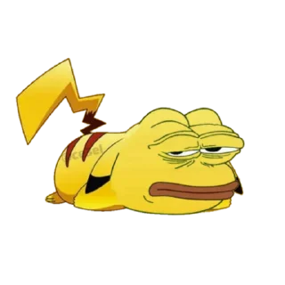 🐸 emoji 𝗣𝗲𝗽𝗲 𝟏𝟗 @pepe_anubis @anubis_tim Telegram sticker 18 of 50