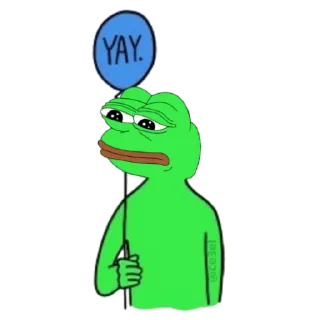 🐸 emoji 𝗣𝗲𝗽𝗲 𝟏𝟗 @pepe_anubis @anubis_tim Telegram sticker 10 of 50