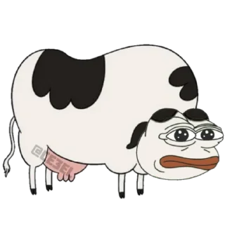 🐸 emoji Pepe 22🐸 @pepe_anubis @anubis_tim Telegram sticker 24 of 120