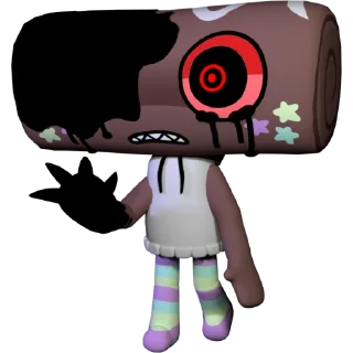 🤩 emoji twisted @emiliastickers @TgEmodziBot Telegram sticker 5 of 22
