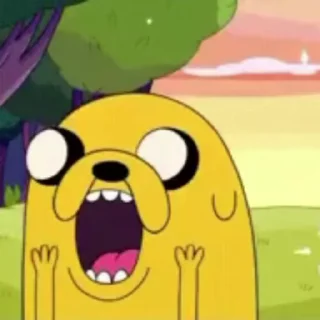 Sticker from Jake The Dog Core @KFLMCR