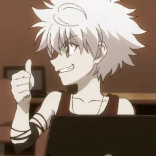 👍 emoji Hxh fag Telegram sticker 1 of 14