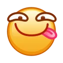 😋 emoji Kawaii @Stickersnew Telegram sticker 12 of 50