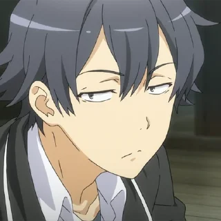 🎲 emoji ☕️Hikigaya, Hachiman☕️ @xxTokyo_Art Telegram sticker 12 of 70