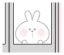 👀 emoji Spoiled Rabbit \LOOK\ [@Stikeram] [SeRaMo.iR] Telegram sticker 14 of 41