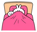 😌 emoji Spoiled Rabbit \LOOK\ [@Stikeram] [SeRaMo.iR] Telegram sticker 16 of 41
