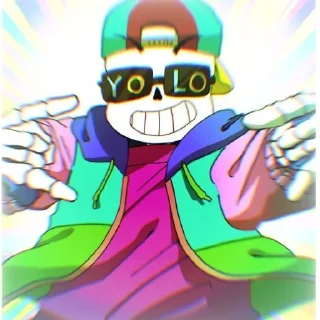 🛹 emoji Fresh sans reaction by @bambiwasfound Telegram sticker 18 of 67