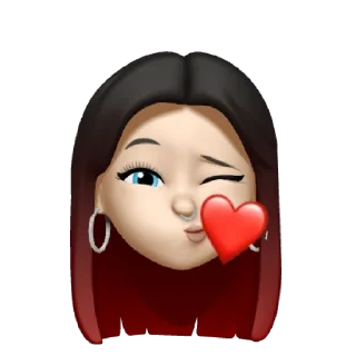 Sticker from memoji @psiche