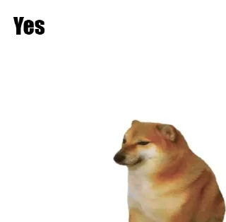 Sticker from Talking Dogge