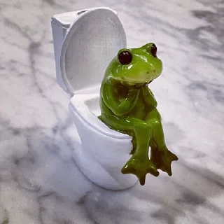 🐸 emoji -Frog🐸 [@BIueDaisy] Telegram sticker 22 of 50