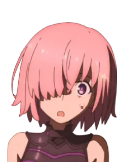😨 emoji Fate/GO 🛡 Mash Kyrielight Telegram sticker 8 of 67