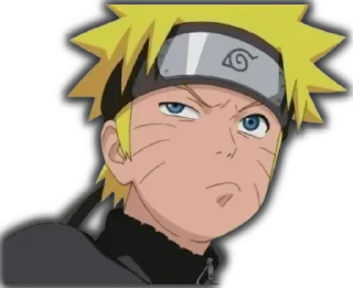 🤨 emoji Naruto @FranceCanal Telegram sticker 9 of 84