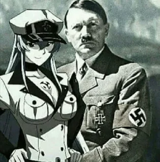 🇩🇪 emoji 卐Hitler Senpai卐'@The_otaku_man Telegram sticker 7 of 22