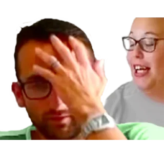 🤮 emoji Audrey & Micka Telegram sticker 16 of 27
