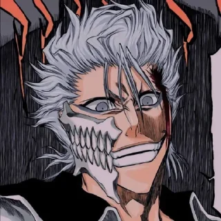 😁 emoji Grimmjow By @Headless_Reap3r Telegram sticker 19 of 30