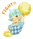 ✊ emoji Weather people stamp Telegram sticker 5 of 41