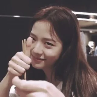 👍 emoji ;^JISOO^; * ^; @blackpink_stickerr4 ^; Telegram sticker 7 of 30