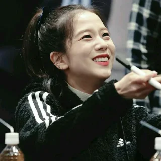 😂 emoji ¥^ Jisoo ^¥ [ @blackpink_stickerr4 ] Telegram sticker 15 of 60