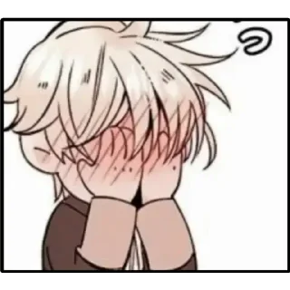 😶 emoji Cute Boys Telegram sticker 23 of 30