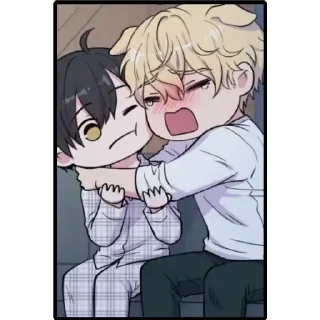 😶 emoji Cute Boys Telegram sticker 9 of 30