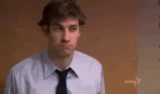 😒 emoji JIM Halpert Telegram sticker 8 of 37