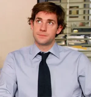 😂 emoji JIM Halpert Telegram sticker 7 of 37