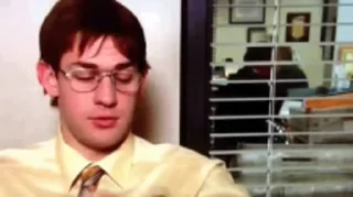 ⏰ emoji JIM Halpert Telegram sticker 19 of 37