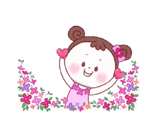❤️ emoji coco flowers🥰 @MochaStickers Telegram sticker 22 of 24