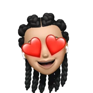 😍 emoji C🩶 Telegram sticker 5 of 51