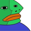 😶 emoji pepe the frog Telegram sticker 17 of 45