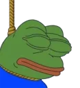 😵 emoji Pepe the Frog Telegram sticker 11 of 30