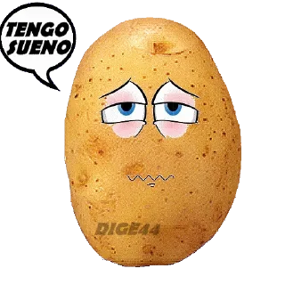 🥱 emoji @STIKERFORALL 🇪🇸PAPAS Telegram sticker 11 of 40