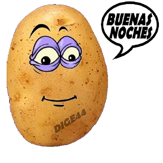 🛌 emoji @STIKERFORALL 🇪🇸PAPAS Telegram sticker 19 of 40