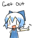⛔ emoji cirno Telegram sticker 21 of 27