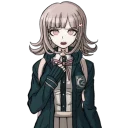 😥 emoji Nanami Chiaki Telegram sticker 7 of 21