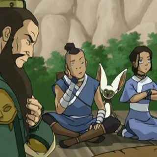Sticker from avatar the last airbender @JustSomeBullshit