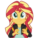 😶 emoji Sunset Shimmer Telegram sticker 12 of 46