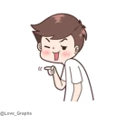 😉 emoji Boobib Cute Couples(For Boy)(@Love_Graphs) Telegram sticker 16 of 41